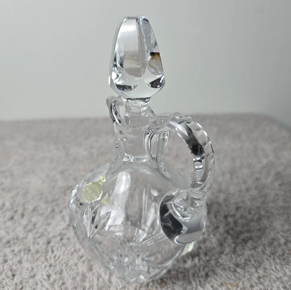 Nachtmann Bleikristall 24% Germany Crystal Cruet With Stopper